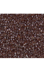 Miyuki delica Beads 11/0 - Transparent dark topaz luster DB-1891
